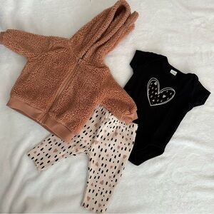 2/$20 3-piece Outfit Baby Girl